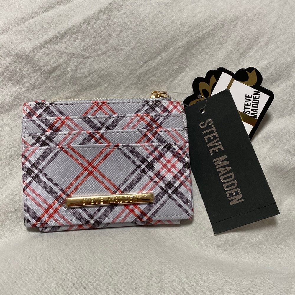 Steve Madden - Plaid Wallet - NWT